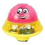 Bath Buddies™ - Magische Badtijd - LED Waterspray Bal Rood | Educatief Speelgoed