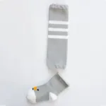 Mini Fashion™ - Babystapjes in style - Beenwarmersetje Grijs/Wit / M (1-3 jaar) | Educatief Speelgoed