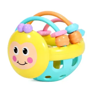 BamBino™ - Teething Sensory Ball Geel | Educatief Speelgoed
