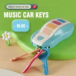 Music Car Key™ - Melodieuze Rit - Muziekspeelgoed Blauw | Educatief Speelgoed