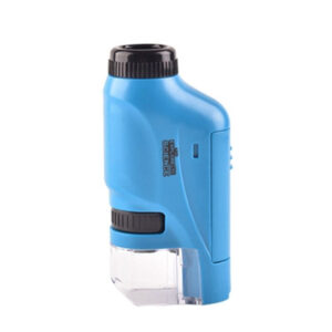Kids Pocket Microscope™ - Leerzaam avontuur in close-up - LED Microscoop Blauw | Educatief Speelgoed