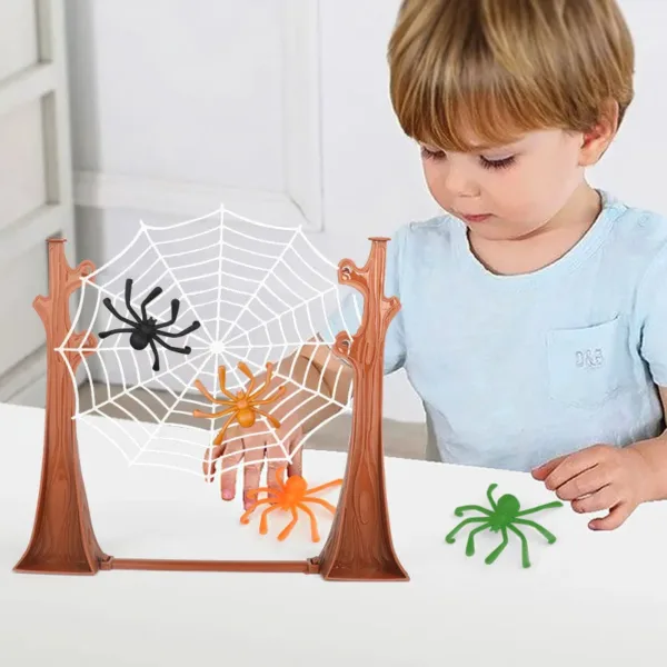 SpiderJump™ - Web van plezier - Spinnen bordspel | Educatief Speelgoed - Afbeelding 1