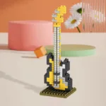 Construction Instrument™ - Bouw Je Eigen Minimuziekinstrument - Miniatuur muziekinstrument Basgitaar | Educatief Speelgoed