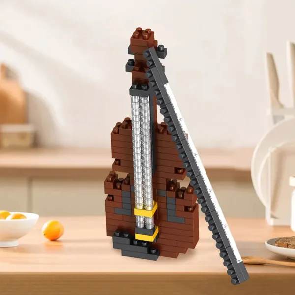 Construction Instrument™ - Bouw Je Eigen Minimuziekinstrument - Miniatuur muziekinstrument Viool | Educatief Speelgoed - Afbeelding 1