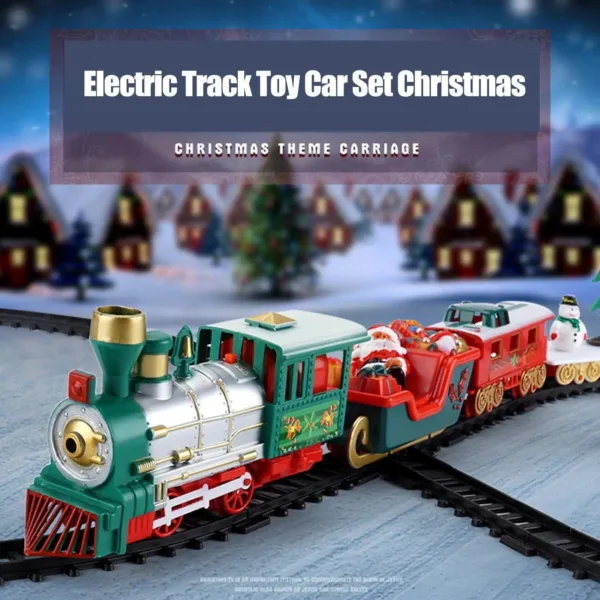 Christmas Train™ - Feestelijke Express - Kerst trein | Educatief Speelgoed - Afbeelding 1