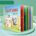Quiet Book™ - Ontwikkel de fijne motoriek - Leerboek Nummers - €29.95 | Educatief Speelgoed