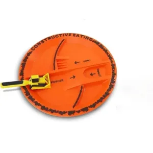 Construction Dinner Set™ - Nooit meer een strijd aan tafel - Creatieve Bestekset Bord | Educatief Speelgoed