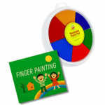 Paint Wheel™ - Urenlang creatief zijn - Verfset Set van 6 kleuren + GRATIS Vingerverf Boek | Educatief Speelgoed