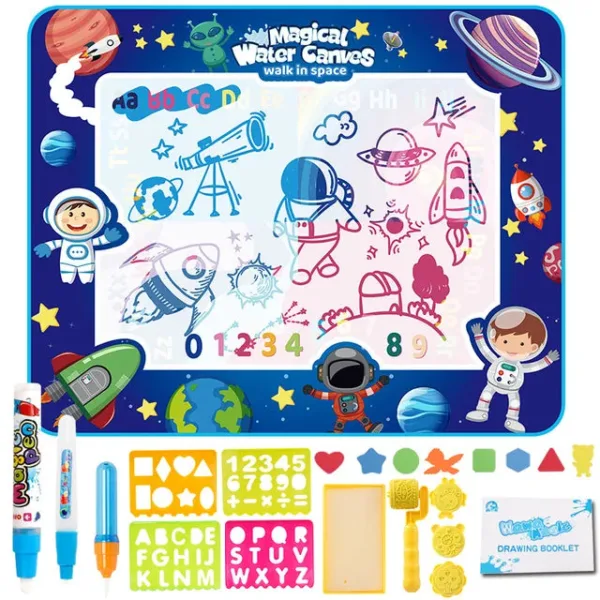 AquaMagic Mat™ - Creatieve Uitspattingen - Watermat In de Ruimte (incl. extra accessoires) | Educatief Speelgoed - Afbeelding 1