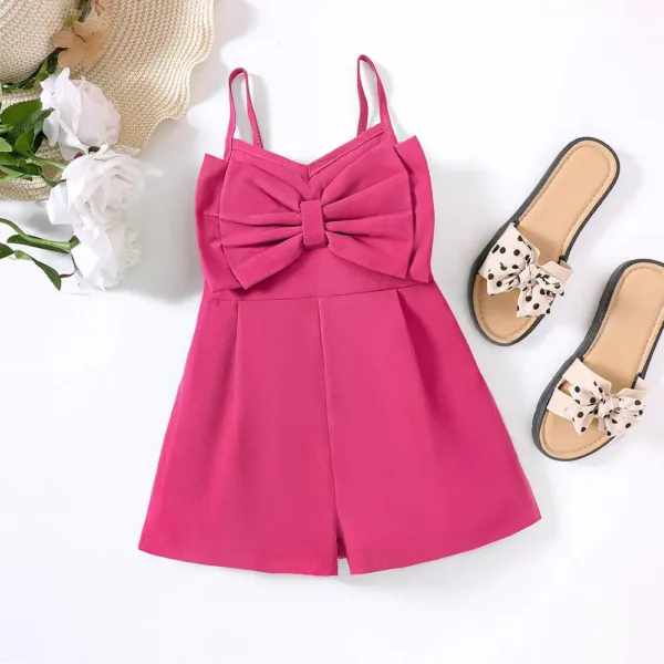 Mini Fashion™ – Strik&Stijl– Kinder Jumpsuit 130 (6 jaar) / Roze | Educatief Speelgoed - Afbeelding 1