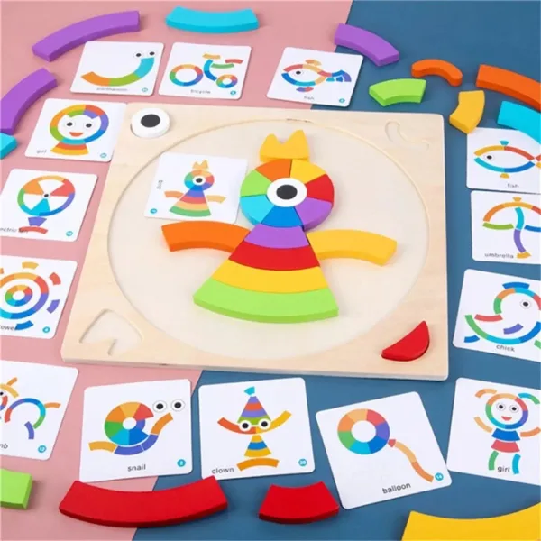 Woods™ - Bevorder de ontwikkeling en geniet! - Kleurenpalet | Educatief Speelgoed - Afbeelding 1