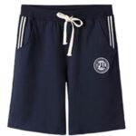 Mini Fashion™ - Leuk Voor Het Gezin - Gestreepte Familie Set Shorts - Mannen&Jongens / Kinderen 120 - (7-8 jaar) | Educatief Speelgoed