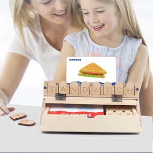 Alphabet Game™ | Woorden maken met letters - Spellingsspel | Educatief Speelgoed