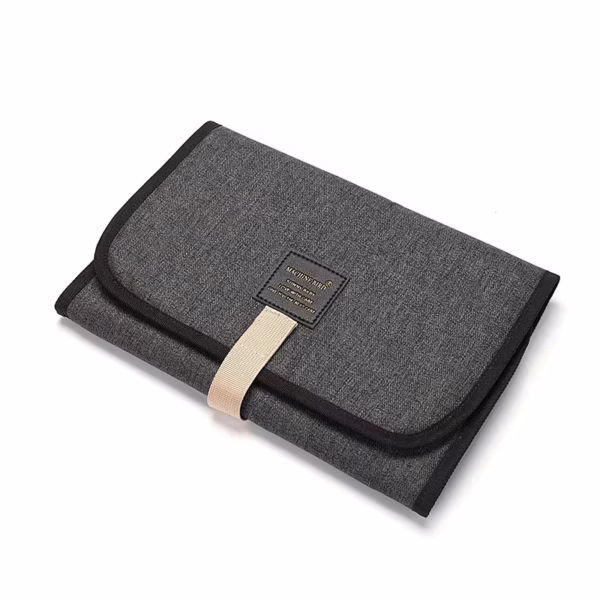 SnugPad– Comfort&Gemak– Aankleedkussen Donkergrijs | Educatief Speelgoed - Afbeelding 1