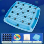 Magnetic Chess™ - Magnetische Meesterzet - Bordspel Magnetic Chess™ (incl. 20 magneetballen) | Educatief Speelgoed