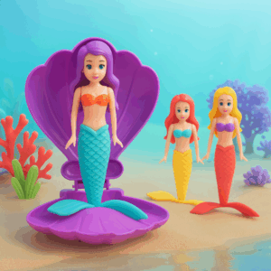 AquaWhirl– Magisch Zwemplezier – Zeemeermin in Schelp | Educatief Speelgoed