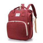 Travel Bag™ - Multifunctionele luiertas - Baby Rugzak Rood | Educatief Speelgoed