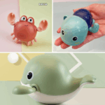 Bath Buddies™ - Eindeloos plezier in bad! - Zwemmende zeedieren Set van 3 | Educatief Speelgoed