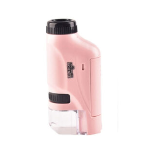 Kids Pocket Microscope™ - Leerzaam avontuur in close-up - LED Microscoop Roze | Educatief Speelgoed