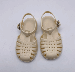 Mini Fashion™ - Sandalen (Zwemschoenen) Beige-wit / 25 (2-3 jaar) | Educatief Speelgoed