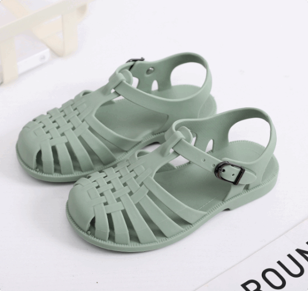 Mini Fashion™ - Sandalen (Zwemschoenen) Licht Groen / 25 (2-3 jaar) | Educatief Speelgoed - Afbeelding 1