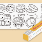 ColoringPaper™ - Laat de creativiteit in je kleine los! - XXL Kleurplaat Eten | Educatief Speelgoed