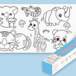 ColoringPaper™ - Laat de creativiteit in je kleine los! - XXL Kleurplaat Dieren | Educatief Speelgoed