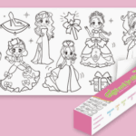 ColoringPaper™ - Laat de creativiteit in je kleine los! - XXL Kleurplaat Prinsessen | Educatief Speelgoed