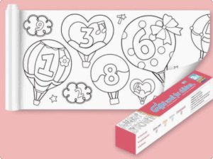 ColoringPaper™ - Laat de creativiteit in je kleine los! - XXL Kleurplaat Nummers&Letters | Educatief Speelgoed