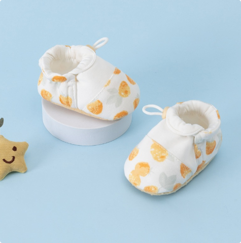 QQ_1745318611416 Mini Fashion™ - Comfortabel&Zacht - Baby Schoentjes Gele aardbei / 12 (6-12 maanden) | Educatief Speelgoed - Afbeelding 1