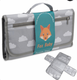 QuickChange– Snel&Zacht– Verschoonmat Witte Wolken | Educatief Speelgoed