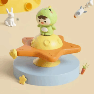 Suction Spinner™ – Samen zonder strijd – Draaispeeltje Dinosaur | Educatief Speelgoed