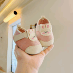 Mini Fashion™ - Veilig&Comfortabel - Baby Schoentjes Roze / 19 (5 - 8 maanden) | Educatief Speelgoed