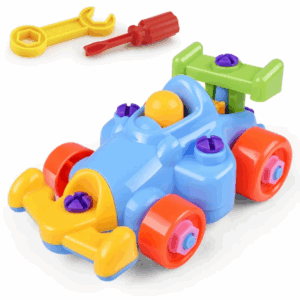 DIY Vehicle™ – Monteer en Rijd – Speelgoedauto Schroef Set Racewagen | Educatief Speelgoed