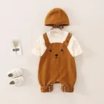 Mini Fashion™ - Superzacht&Stijlvol - Jumpsuit Kinderen Bruin / 80 (9-12 maanden | Educatief Speelgoed