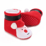 Mini Fashion™ - Kerst Kinder Pantoffels C-833 / 22 (6-12 maanden) | Educatief Speelgoed
