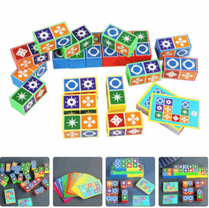 CubeGame™ - Vind de juiste match! - Blokkenspel | Educatief Speelgoed
