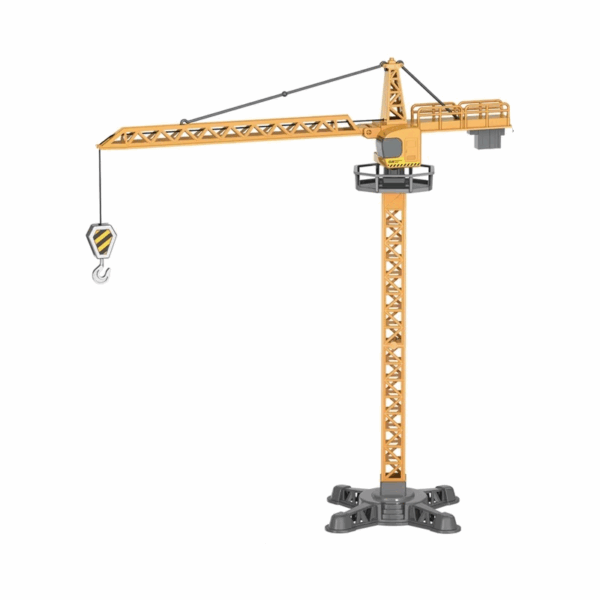 Excavator playset™- Creativiteit&Leuk  - Bouwplaats Speelset Torenkraan | Educatief Speelgoed - Afbeelding 1