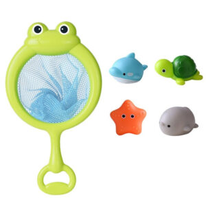Bath Buddies™ - Maakt in bad gaan een feestje - Lichtgevende dieren 4 badspeeltjes + Schepnet | Educatief Speelgoed
