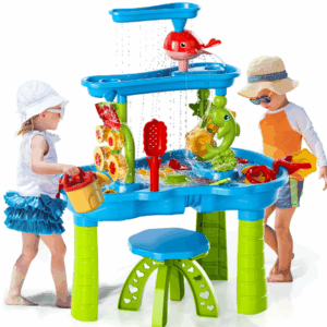 AquaPlay– Zomerplezier&Ontdekken– 3-laags Zand- en Waterspeeltafel | Educatief Speelgoed