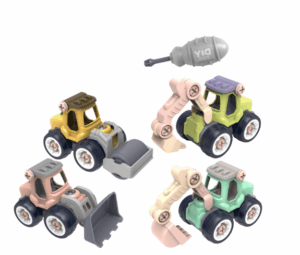 Bouw-Masters Mini Engineering Voertuigenset | Educatief Speelgoed