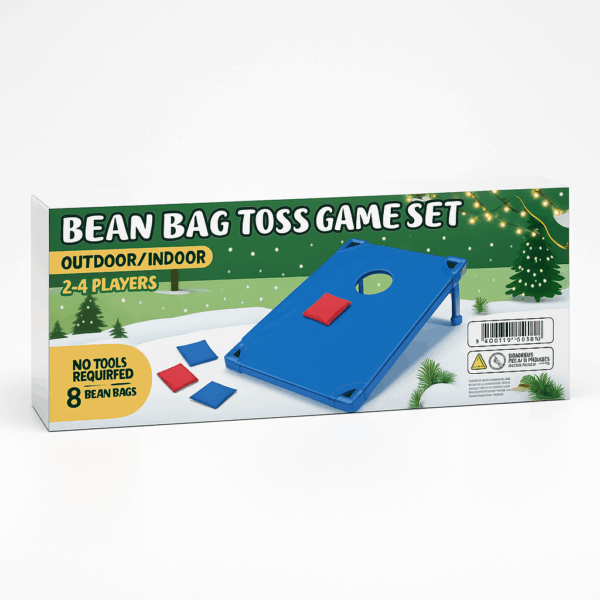 Bean Bag– Gezellig&Competitief– Zandzak Werpspel Blauw | Educatief Speelgoed - Afbeelding 1