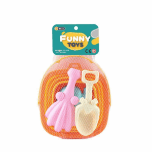 Foldable Beach Toys™ – Zomer Zandpret – Strandset Kinderen 4 Stuks Set A | Educatief Speelgoed