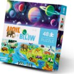 Above Below Puzzle - Aarde & Ruimte (48) - Crocodile Creek  Legpuzzel