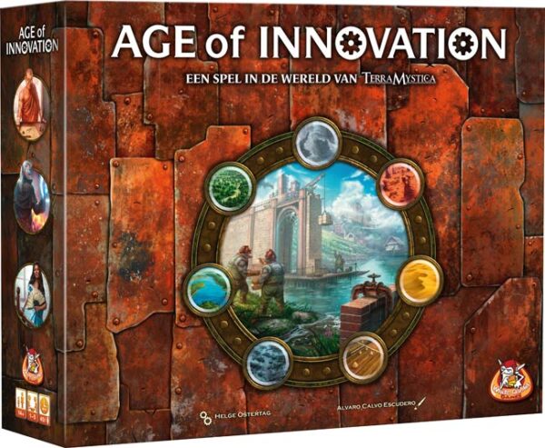 Age of Innovation (NL) - White Goblin Games Bordspel - Afbeelding 1