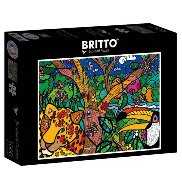 Romero Britto - Amazon (1000) - Bluebird Puzzle  Legpuzzel - Afbeelding 1