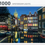 Amsterdam Lights (1000) - Rebo  Legpuzzel