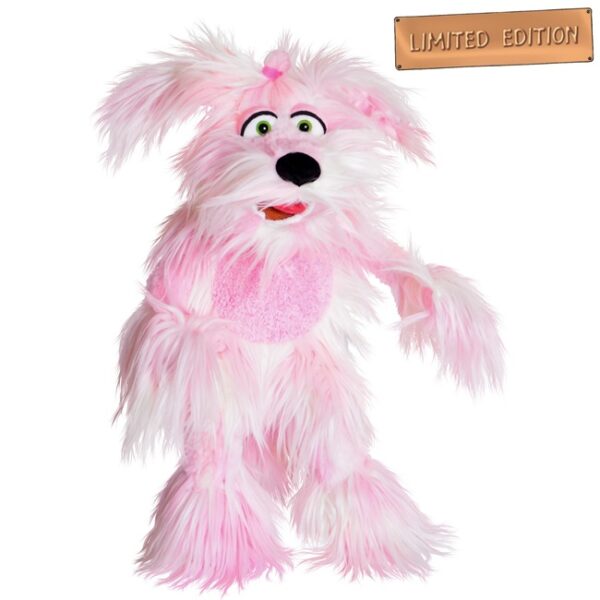 Roze Hond Andi - Living Puppets - Afbeelding 1