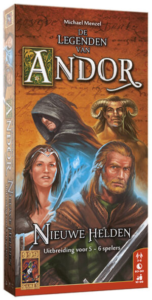 De Legenden van Andor: Nieuwe Helden (5/6 spelers) - 999 games Bordspel|Coöperatief