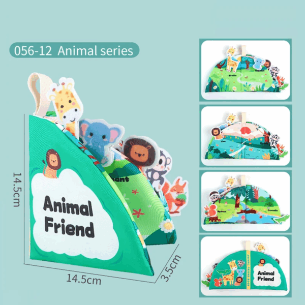 Adventure Busy Book™ - Ontdek&Speel - Ontdek Boekje Dieren | Educatief Speelgoed - Afbeelding 1